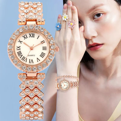 Quarz-Armbanduhr der Frauen-100g, Soem Diamond Bracelet Watch For Ladys