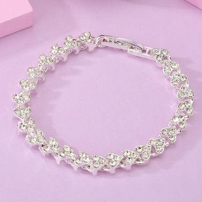 Quarz-Armbanduhr der Frauen-100g, Soem Diamond Bracelet Watch For Ladys