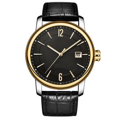 Die Klassiker der Männer Selbst-Moonphase-Uhr-Chronographen mit Stahlbügel