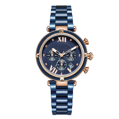 Luxus-neue Tendenz-Uhren Crystal Women Watch Roman Numeralss für Damen