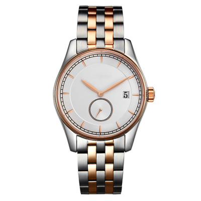 Fachleute-gegenseitige Edelstahl-Quarz-Armbanduhr für Geschäft