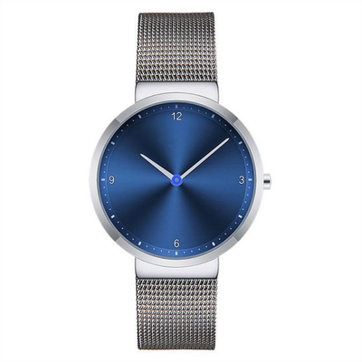 Mode-Legierung verbinden der Quarz-Armbanduhren der Quarz-Uhr-Minimalist-Männer