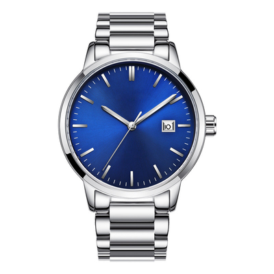 Mineralanaloger Glasbügel der Armbanduhr-20mm flocht Nylon für Männer