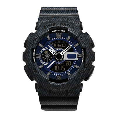 Speedmaster-Sport-Paar-Quarz-Uhr-wasserdichter Harz-Bügel 25mm