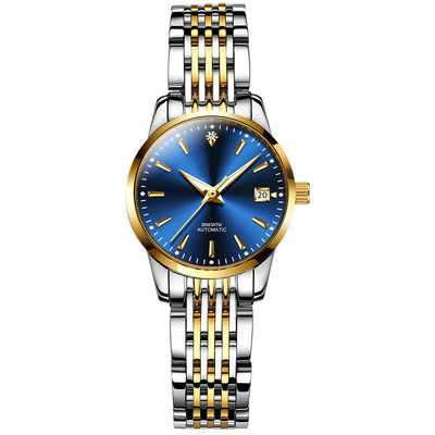 Diamond Watch Interchangeable Strap Alloy-Fall der mechanischen Frauen