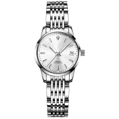 Diamond Watch Interchangeable Strap Alloy-Fall der mechanischen Frauen