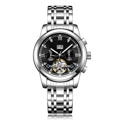 Der Tourbillon-Kalender-automatische mechanische Uhr Geschäfts-Timer Moonphase-Männer