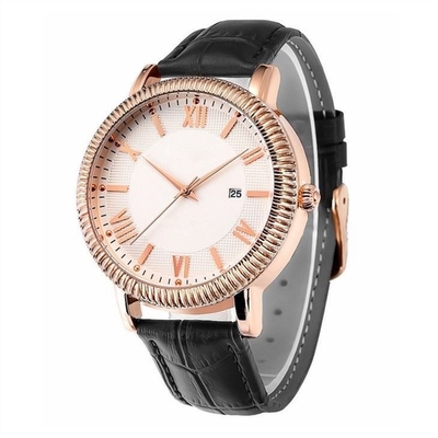 Mann-Quarz-kopierten zufällige Sport-Armbanduhren Sun Geschäfts-Uhr