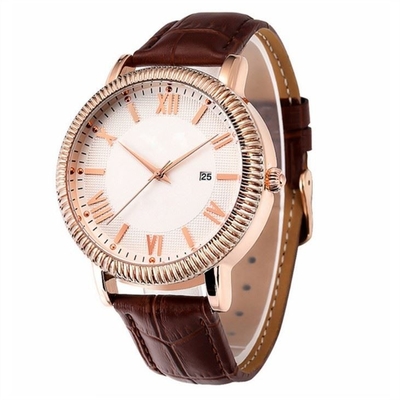 Mann-Quarz-kopierten zufällige Sport-Armbanduhren Sun Geschäfts-Uhr
