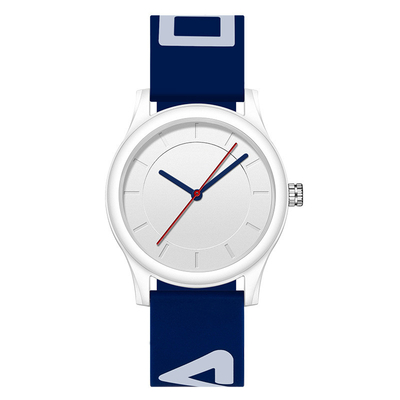 Zufällige Stärke-Acrylspiegel der Silikon-Bügel-Uhr-Sport-Armbanduhr-10mm
