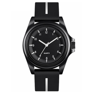 Silikon-Bügel-Damen passt Silikon-Band-Digitaluhr-Silikon-Band für Uhr auf