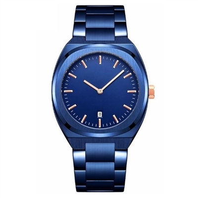 Der unbedeutenden Männer Umfang der Edelstahl-Quarz-der Armbanduhr-218mm