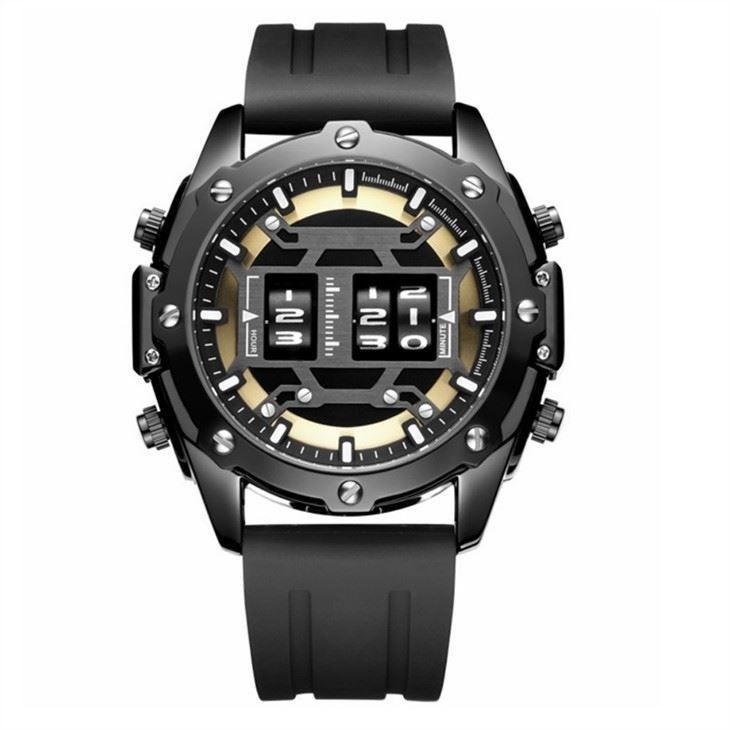 Analog-digitaler Sport passt Sport-Art aufpasst Sport-Armbanduhr für Männer auf