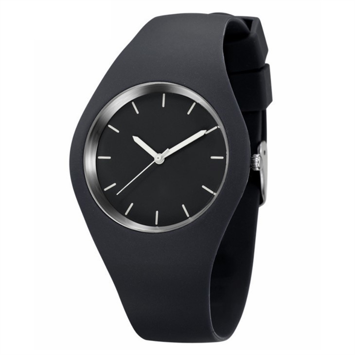Digitaluhr-Silikonkautschuk-Band-Silikonkautschuk-Uhr Jelly Color Couple Watch