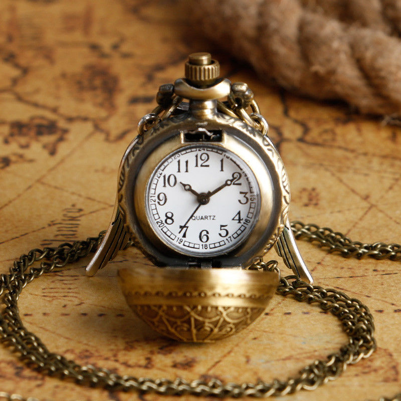 Soem-Weinlese-Taschen-Uhr-Uhr-Legierungs-Material mit 28mm Skala