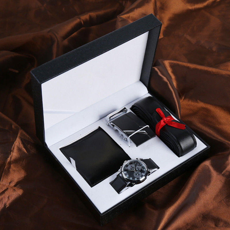 3-teilige das Geschenk-Uhr der Männer stellte 16*21*5.5cm Größe für Geschäft ein